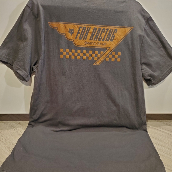 Fox Racing Logo Billboard Premium Tshirt Size Large Short Sleeve - Picture 5 of 6
